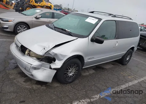 1998 Nissan Quest Gxe/Xe z USA, uszkodzony, nr VIN 4N2ZN1112WD821654